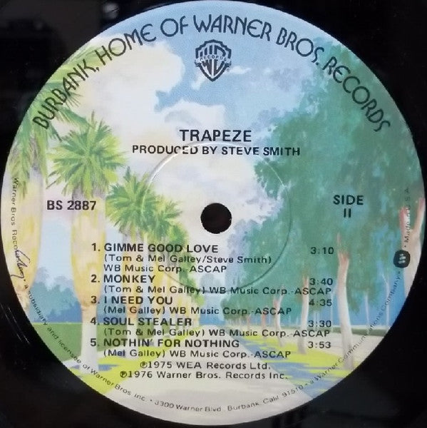 Trapeze ~ Trapeze (Vinyl) - Djungel & Jazz