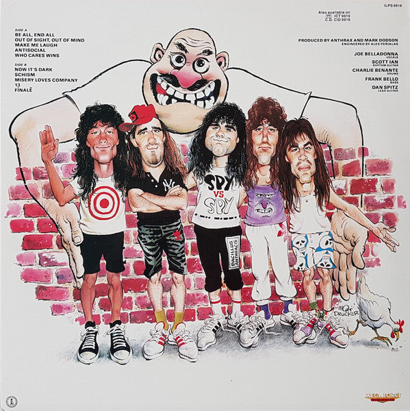 Anthrax ~ State Of Euphoria (Vinyl) - Djungel & Jazz