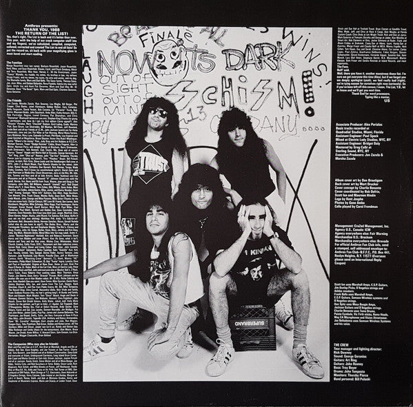 Anthrax ~ State Of Euphoria (Vinyl) - Djungel & Jazz