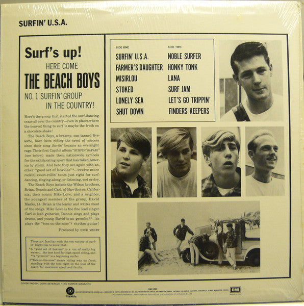 The Beach Boys ~ Surfin' USA (Vinyl) - Djungel & Jazz