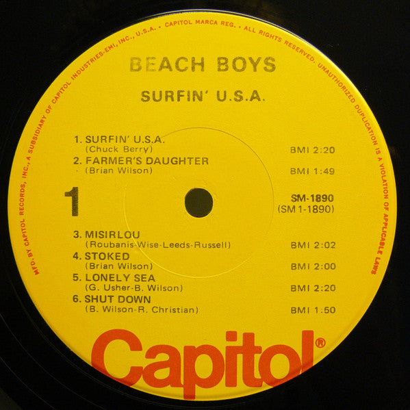 The Beach Boys ~ Surfin' USA (Vinyl) - Djungel & Jazz