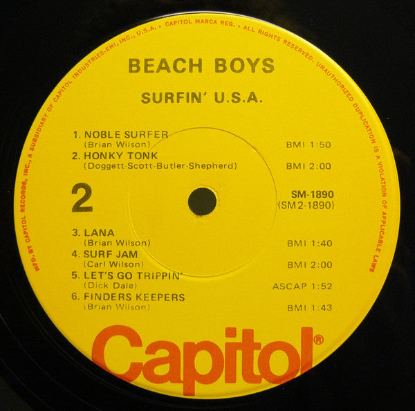 The Beach Boys ~ Surfin' USA (Vinyl) - Djungel & Jazz