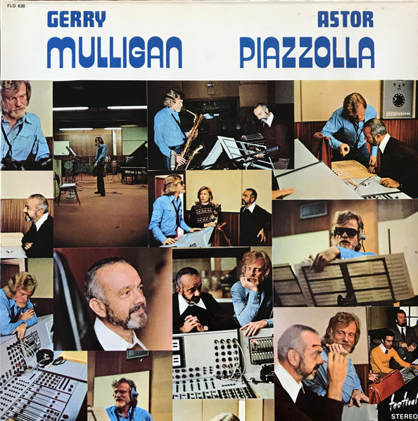 Gerry Mulligan, Astor Piazzolla ~ Gerry Mulligan - Astor Piazzolla (Vinyl) - Djungel & Jazz