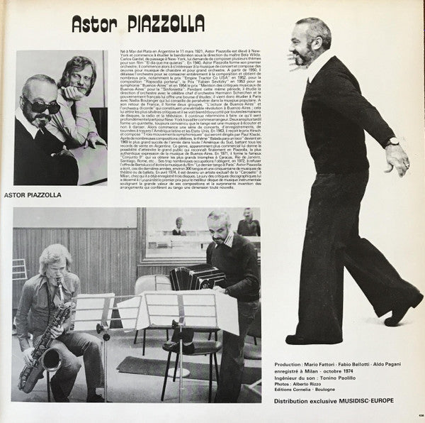 Gerry Mulligan, Astor Piazzolla ~ Gerry Mulligan - Astor Piazzolla (Vinyl) - Djungel & Jazz