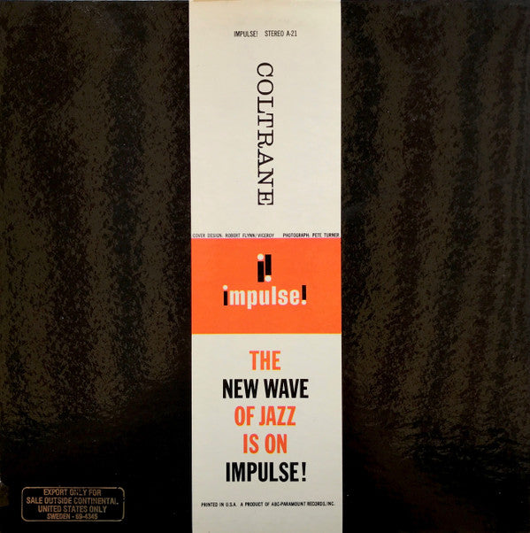 The John Coltrane Quartette ~ Coltrane (Vinyl) - Djungel & Jazz