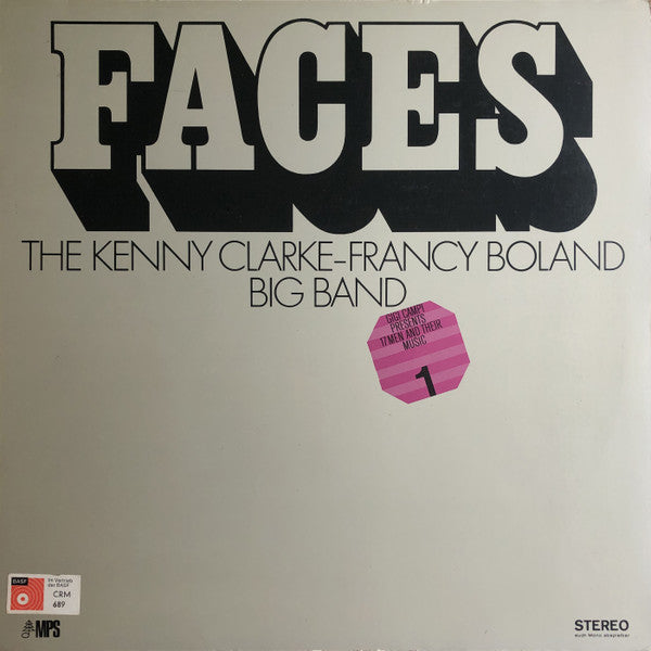 Clarke-Boland Big Band ~ Faces (Vinyl) - Djungel & Jazz