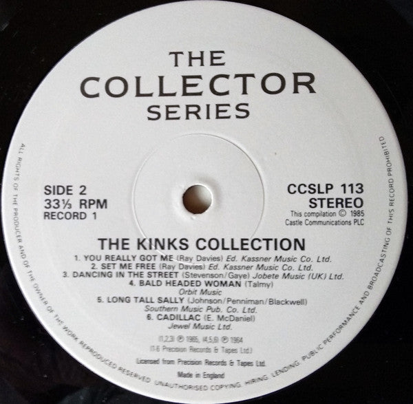 The Kinks ~ The Kinks Collection (Vinyl) - Djungel & Jazz