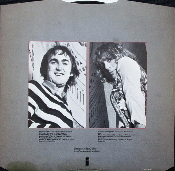 Kevin Ayers ~ Sweet Deceiver (Vinyl) - Djungel & Jazz