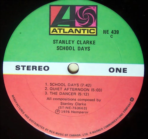 Stanley Clarke ~ School Days (Vinyl) - Djungel & Jazz