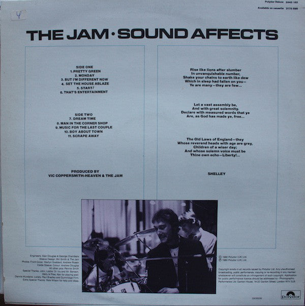 The Jam ~ Sound Affects (Vinyl) - Djungel & Jazz