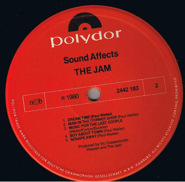 The Jam ~ Sound Affects (Vinyl) - Djungel & Jazz