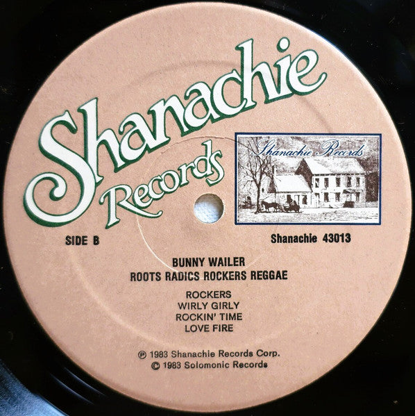 Bunny Wailer : Roots Radics Rockers Reggae (LP, Album)