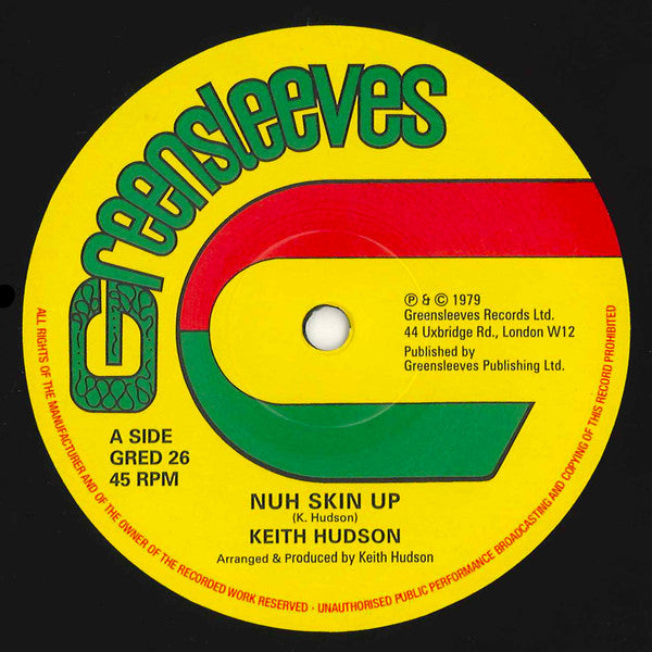 Keith Hudson ~ Nuh Skin Up (Vinyl) - Djungel & Jazz