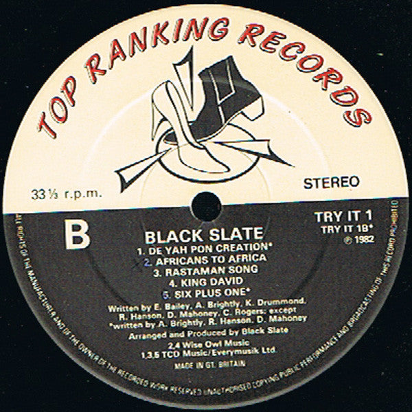 Black Slate : Six Plus One (2xLP, Album, Ltd)