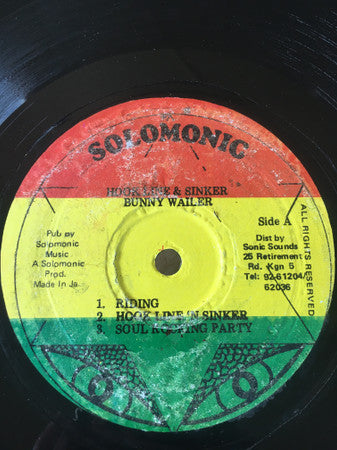 Bunny Wailer ~ Hook Line & Sinker (Vinyl) - Djungel & Jazz