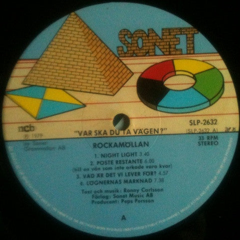 Rockamöllan : Var Ska Du Ta Vägen? (LP, Album, M/Print)