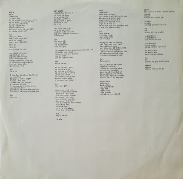 Calcutta Transfer ~ Inte Bara Elände (Vinyl) - Djungel & Jazz