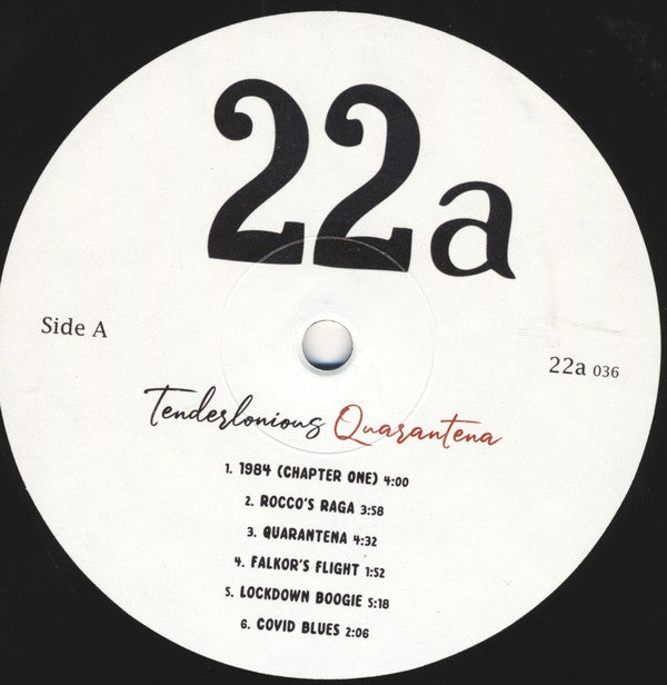 Tenderlonious : Quarantena (LP, Album)