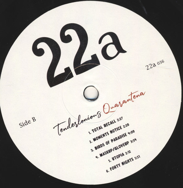 Tenderlonious : Quarantena (LP, Album)