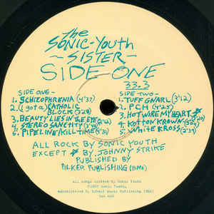 Sonic Youth ~ Sister (Vinyl) - Djungel & Jazz