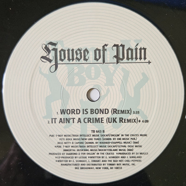 House Of Pain ~ Legend (Vinyl) - Djungel & Jazz