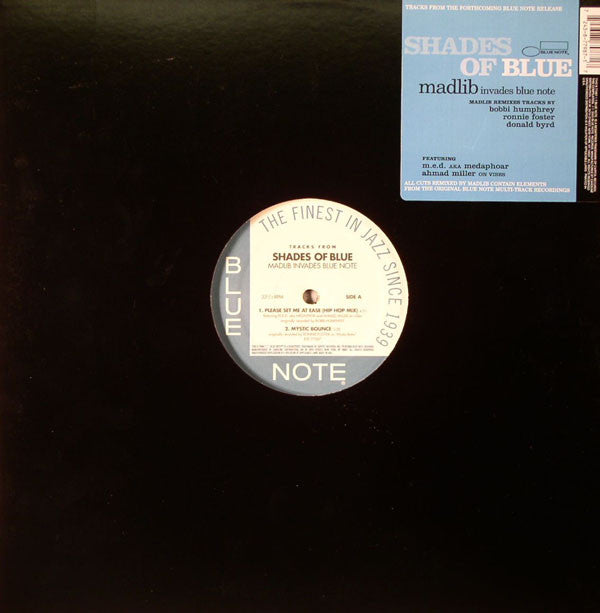 Madlib ~ Tracks From Shades Of Blue (Madlib Invades Blue Note) (Vinyl) - Djungel & Jazz