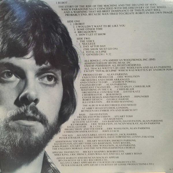 The Alan Parsons Project : I Robot (LP, Album, Gat)