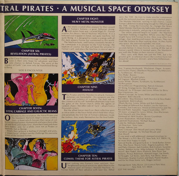 Lenny White ~ Presents The Adventures Of Astral Pirates (Vinyl) - Djungel & Jazz