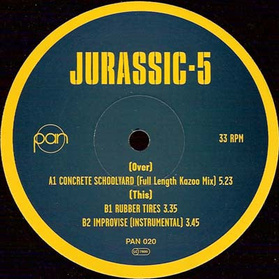Jurassic 5 ~ Concrete Schoolyard (Vinyl) - Djungel & Jazz