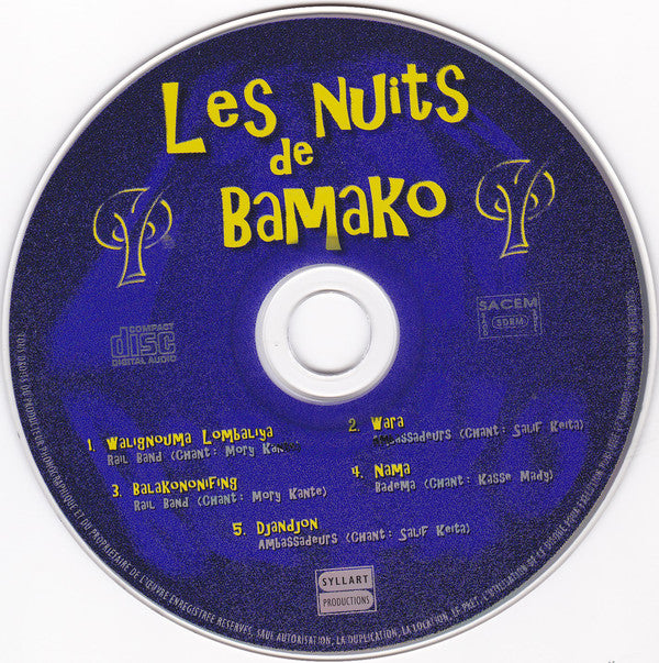 Rail Band, Les Ambassadeurs, National Badema ~ Les Nuits De Bamako: Années 70 - 78 (Vinyl) - Djungel & Jazz