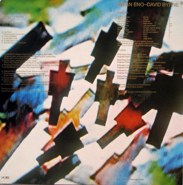 Brian Eno - David Byrne ~ My Life In The Bush Of Ghosts (Vinyl) - Djungel & Jazz