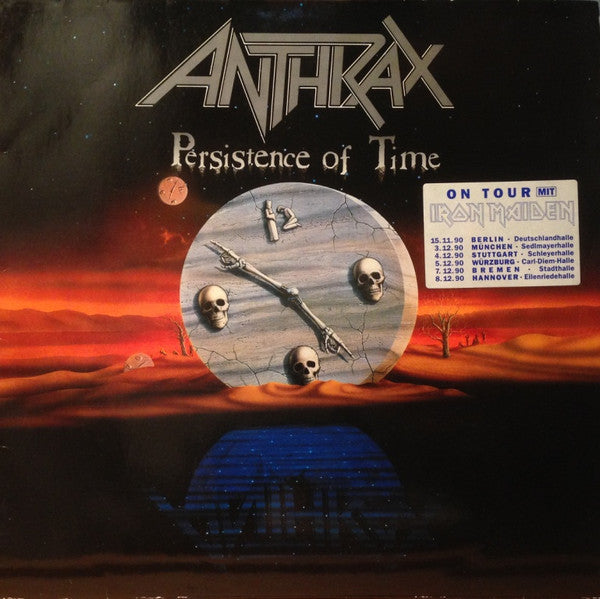 Anthrax ~ Persistence Of Time (Vinyl) - Djungel & Jazz