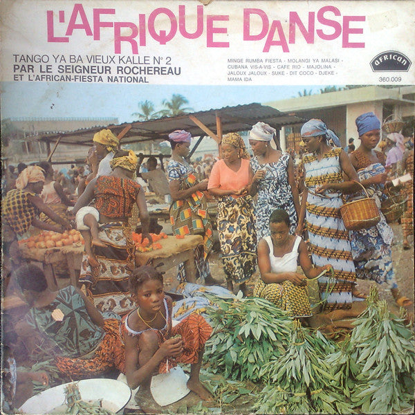 Tabu Ley Rochereau Et Orchestre African Fiesta ~ Tango Ya Ba Vieux Kalle N°2 (Vinyl) - Djungel & Jazz