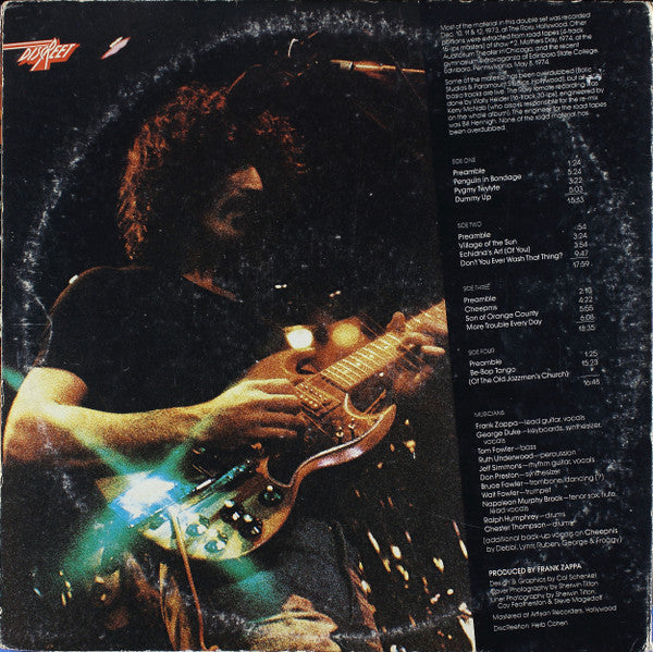 Zappa / Mothers ~ Roxy & Elsewhere (Vinyl) - Djungel & Jazz