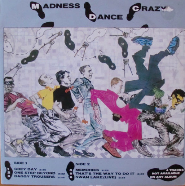 Madness : Dance Crazy (12", MiniAlbum, Comp, Bla)