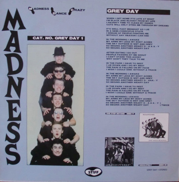 Madness : Dance Crazy (12", MiniAlbum, Comp, Bla)