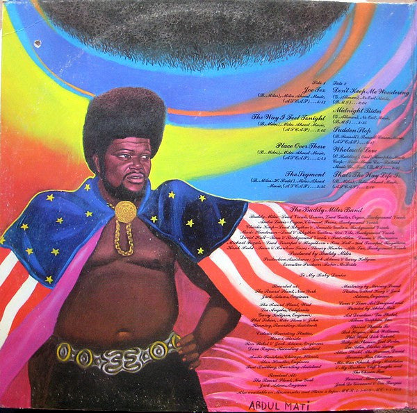 Buddy Miles : A Message To The People (LP, Album, Phi)