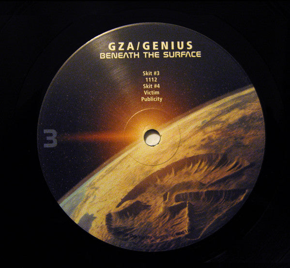 GZA : Beneath The Surface (2xLP, Album)
