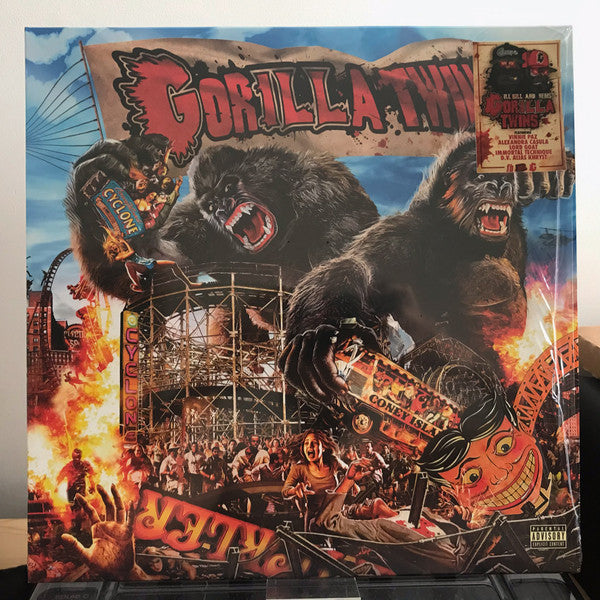 Gorilla Twins : Gorilla Twins (LP, Album, Ltd, Gho)