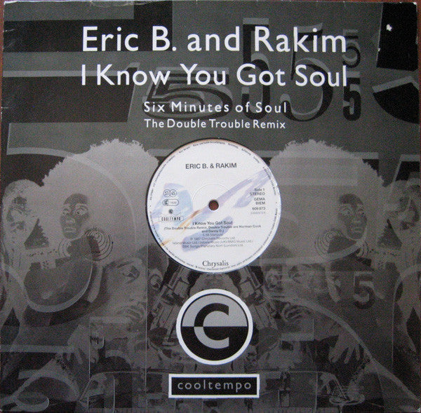 Eric B. & Rakim ~ I Know You Got Soul (Six Minutes Of Soul) (Vinyl) - Djungel & Jazz