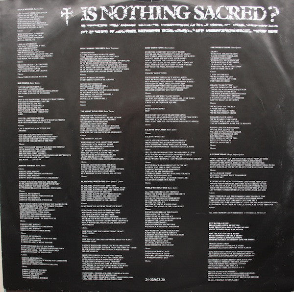 Lords Of The New Church : Is Nothing Sacred? (LP, Album)