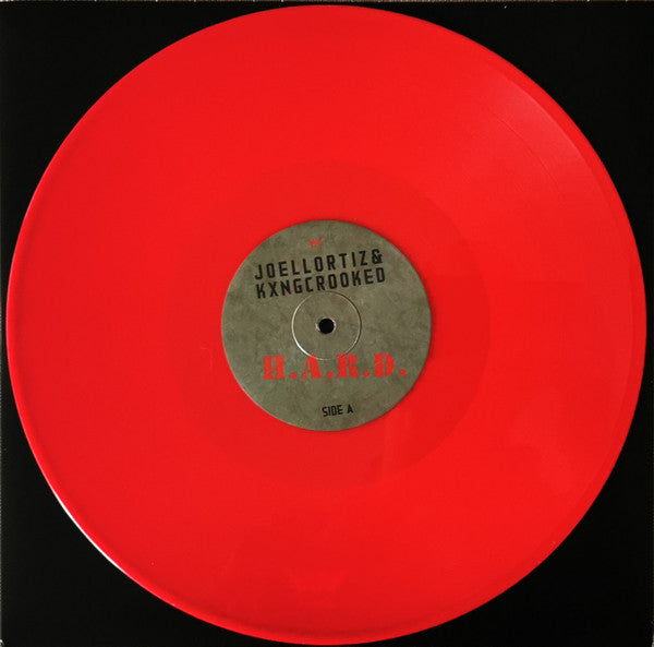Joell Ortiz & KXNG Crooked : H.A.R.D. (LP, Album, Ltd, Red)