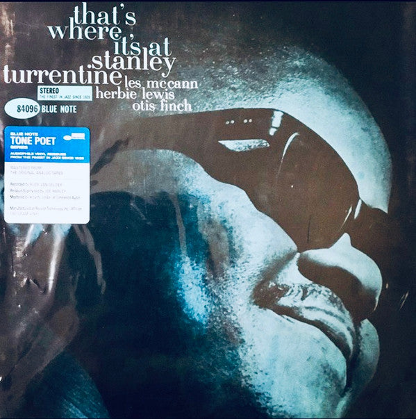 Stanley Turrentine ~ That's Where It's At (Vinyl) - Djungel & Jazz