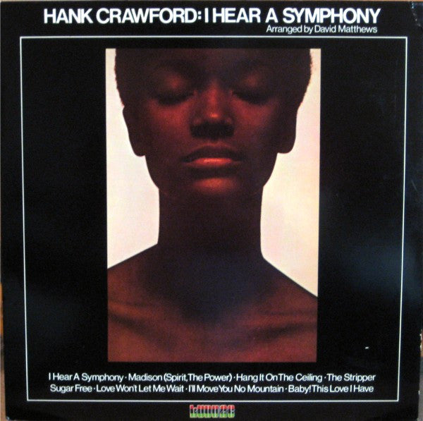 Hank Crawford ~ I Hear A Symphony (Vinyl) - Djungel & Jazz