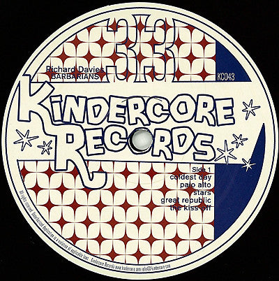 Richard Davies  ~ Barbarians (Vinyl) - Djungel & Jazz