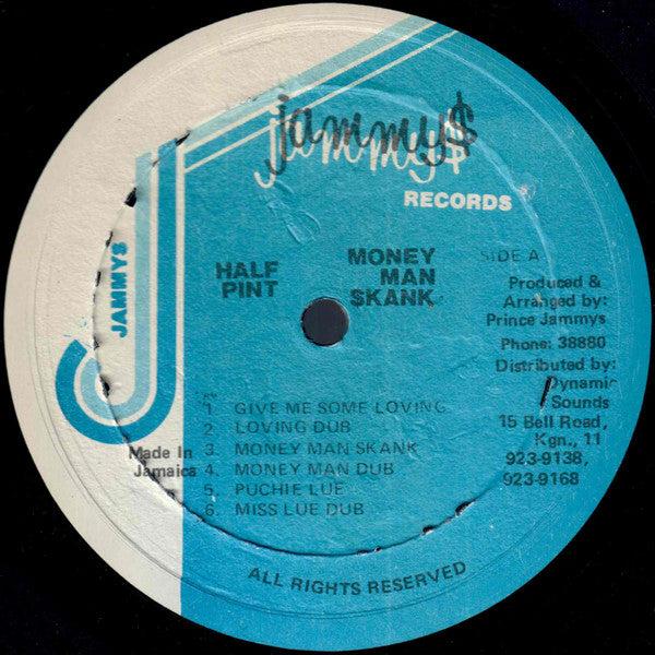 Half Pint (3) : Money Man Skank (LP, Album)