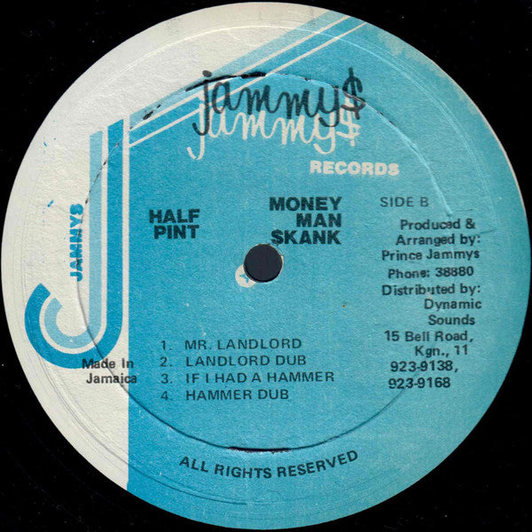 Half Pint (3) : Money Man Skank (LP, Album)