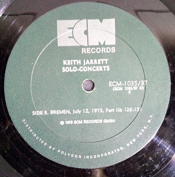 Keith Jarrett ~ Solo Concerts: Bremen / Lausanne (Vinyl) - Djungel & Jazz