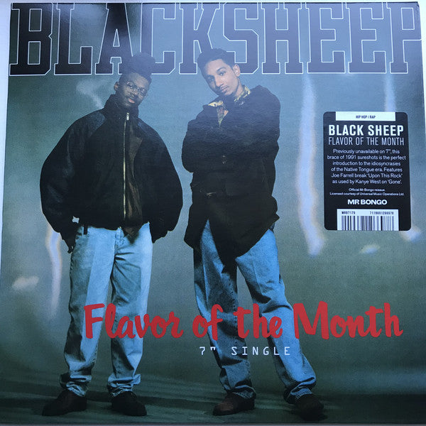 Black Sheep ~ Flavor Of The Month (Vinyl) - Djungel & Jazz