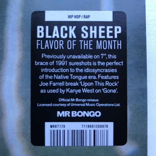 Black Sheep ~ Flavor Of The Month (Vinyl) - Djungel & Jazz